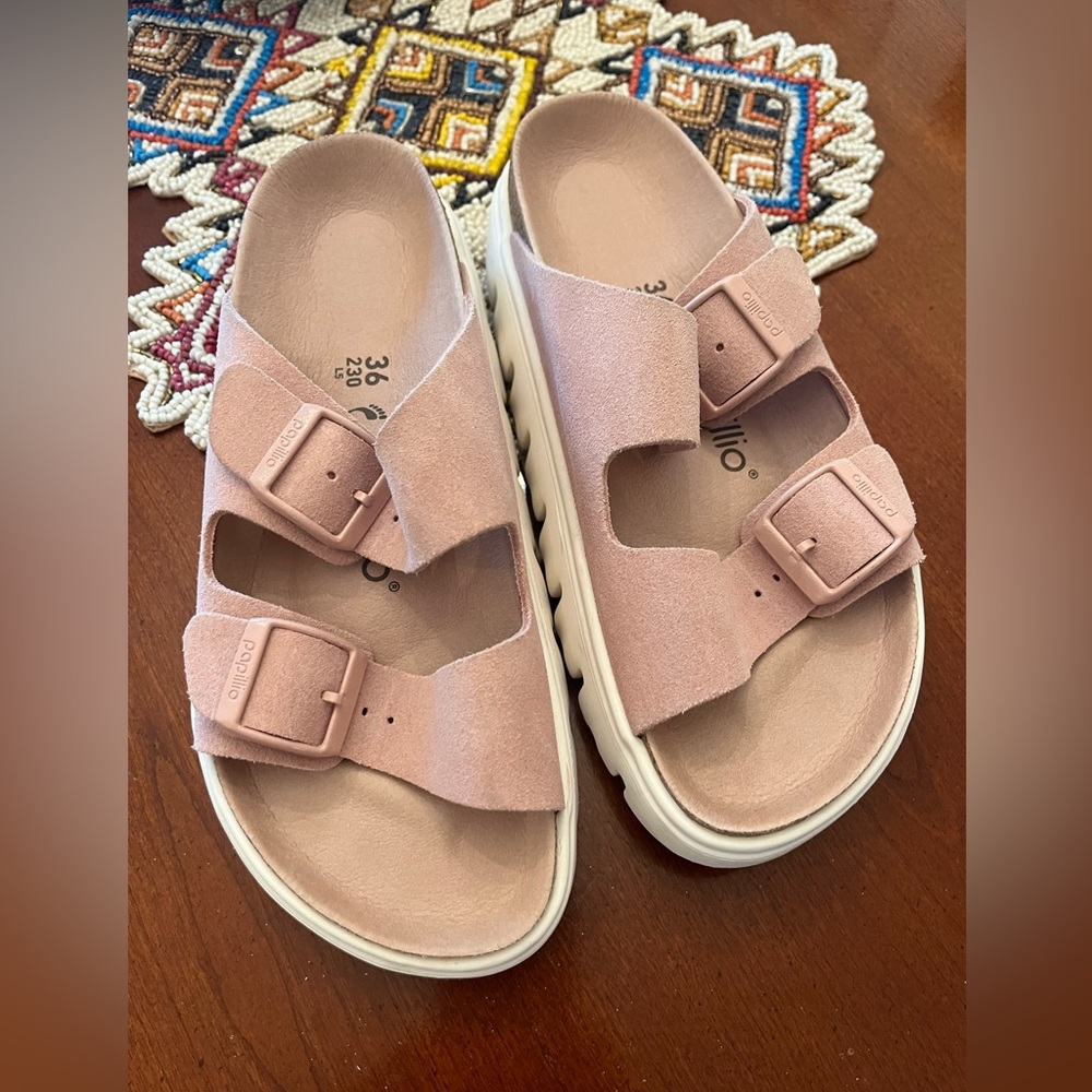 Women’s Birkenstock Papillio platform in Candy Pink size 36 - runs large! 🌸